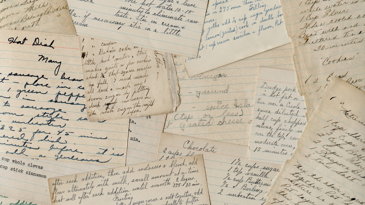 pile of recipe cards, symbolizing the answers in front of you the whole time