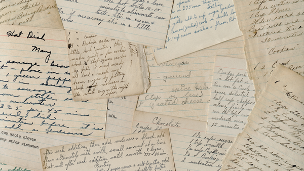 pile of recipe cards, symbolizing the answers in front of you the whole time