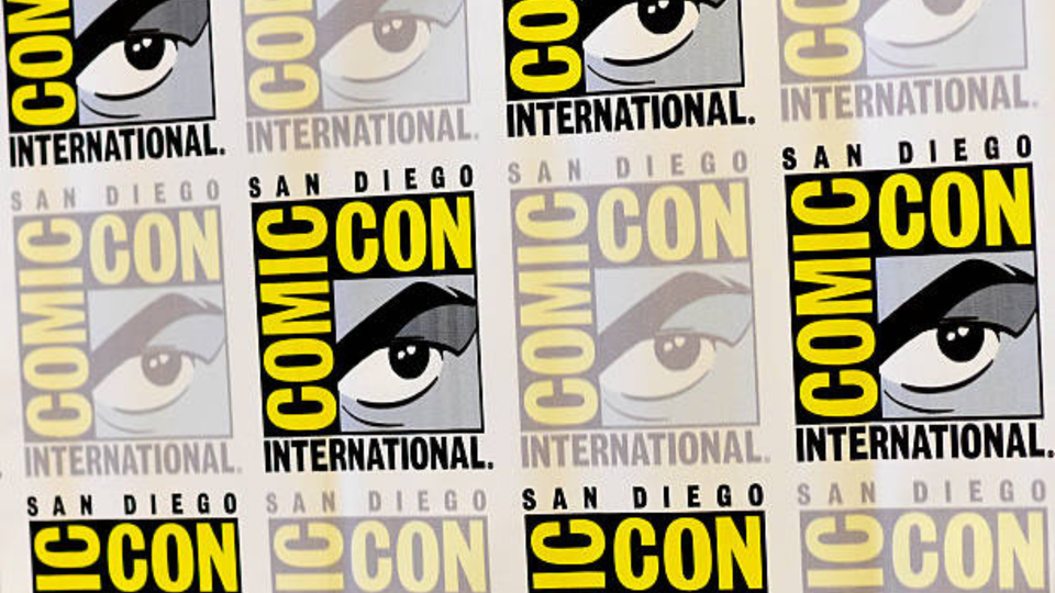 Comic-Con backdrop at SDCC